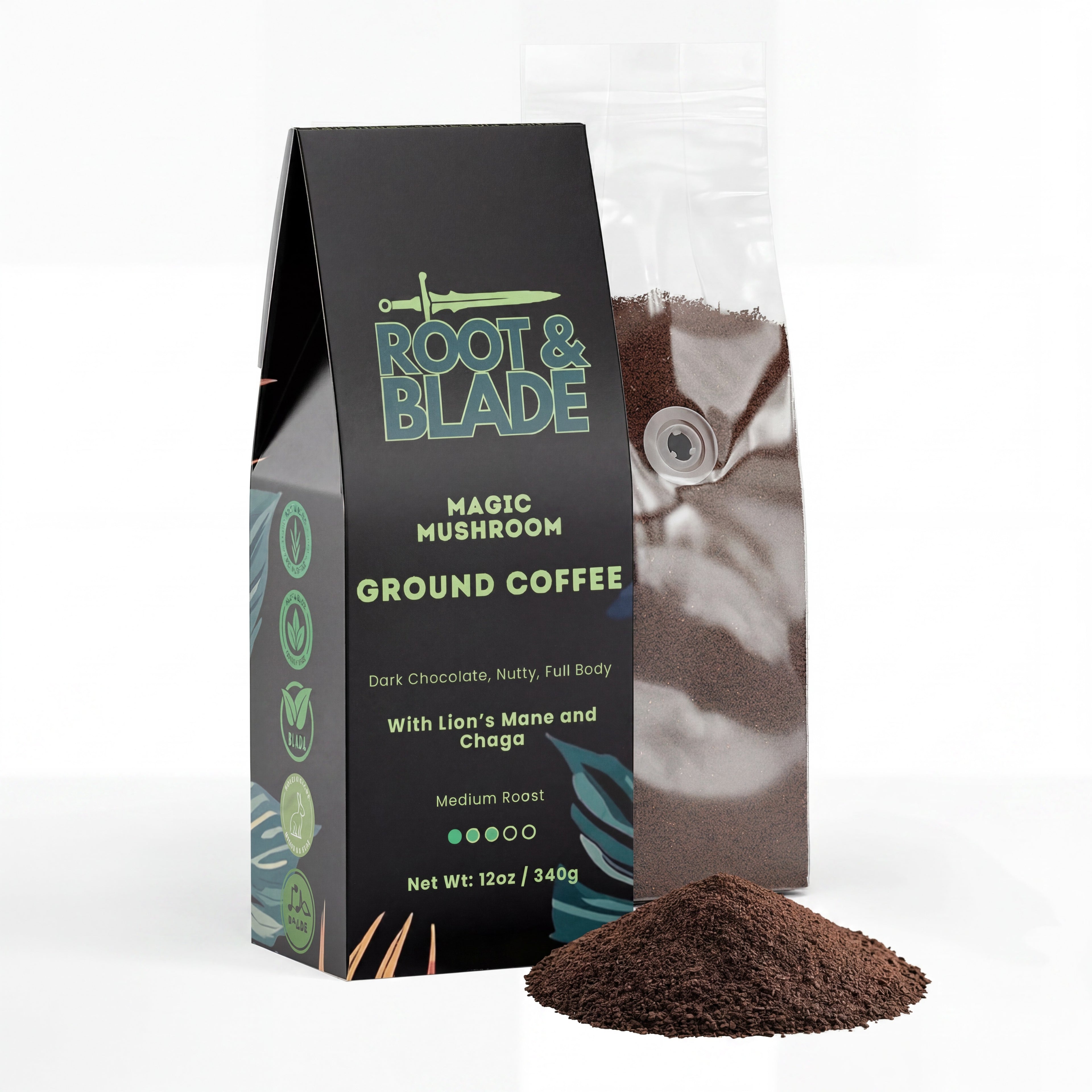 Magic Mushroom Coffee (Medium Roast)