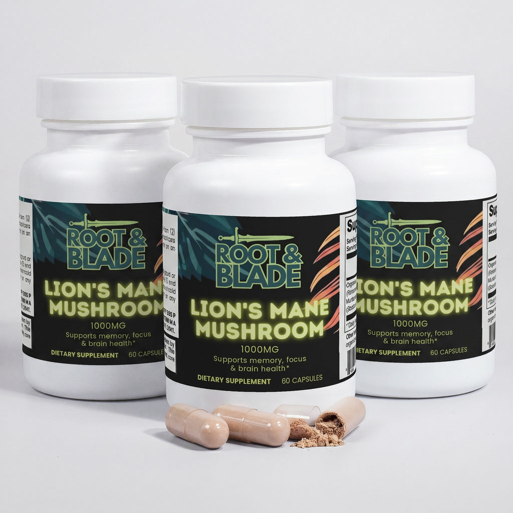 Lion's Mane Mushroom (3 Pack)