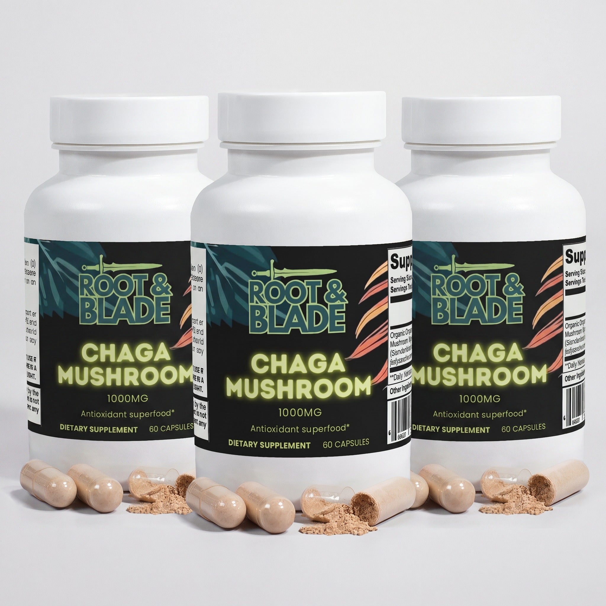 Chaga Mushroom (3 Pack)