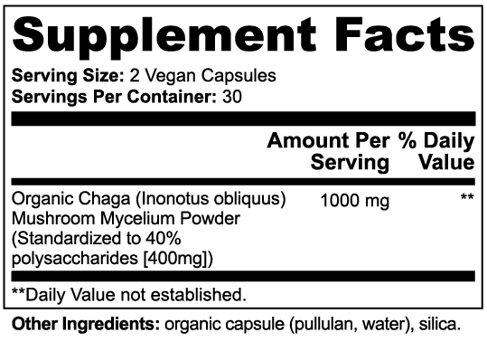 Chaga Mushroom (3 Pack)